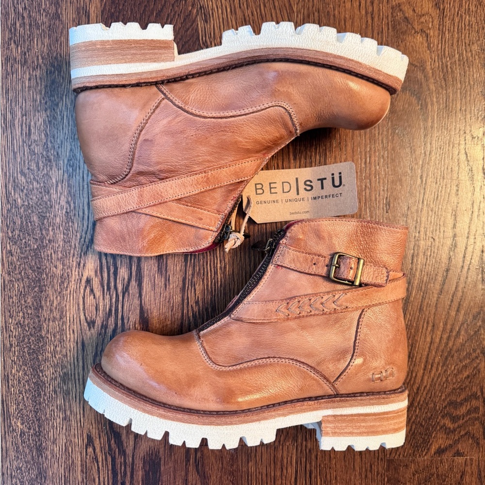 Bed Stu Dessa ankle boots, new in box